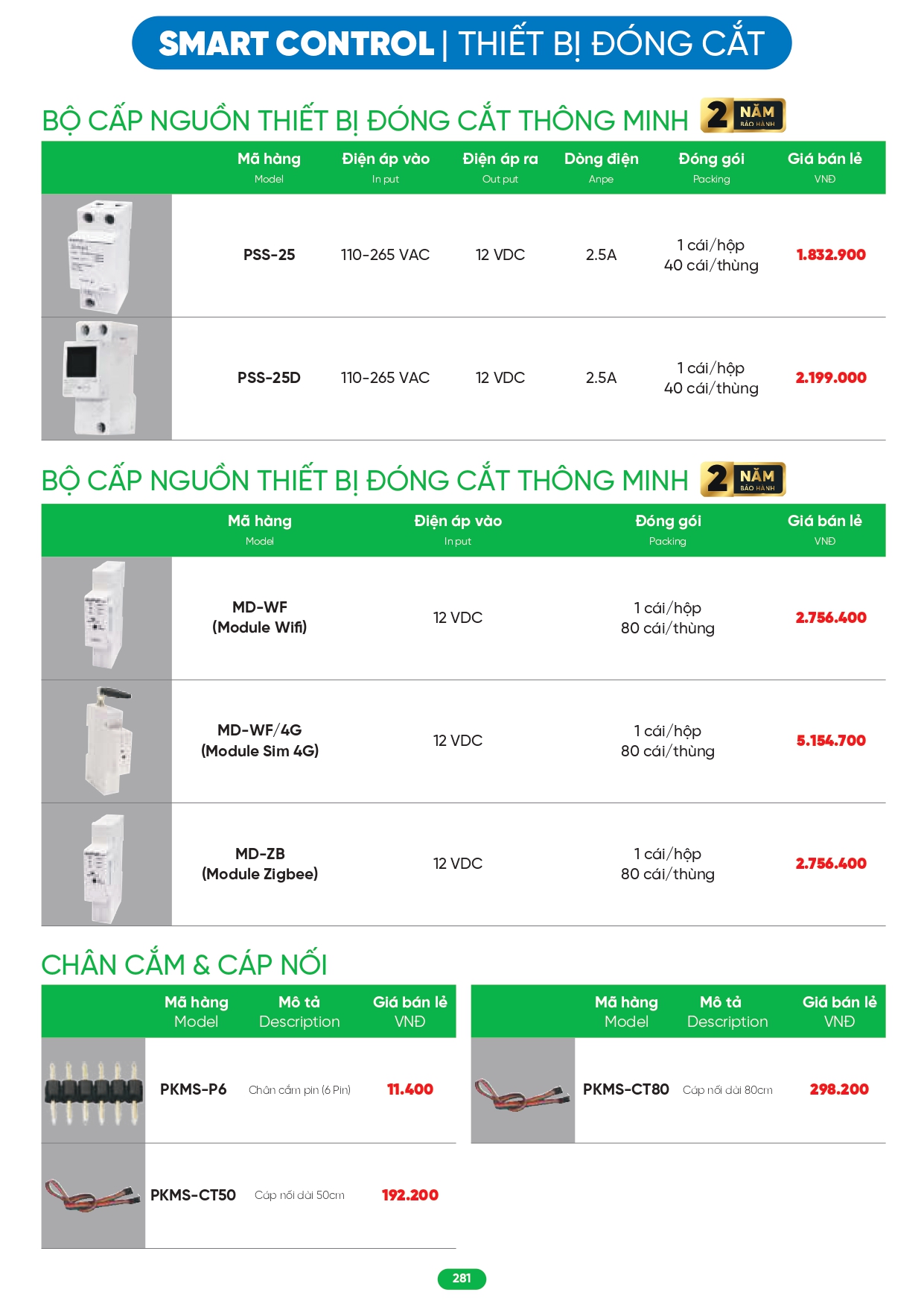 Bảng giá đèn LED MPE 2026